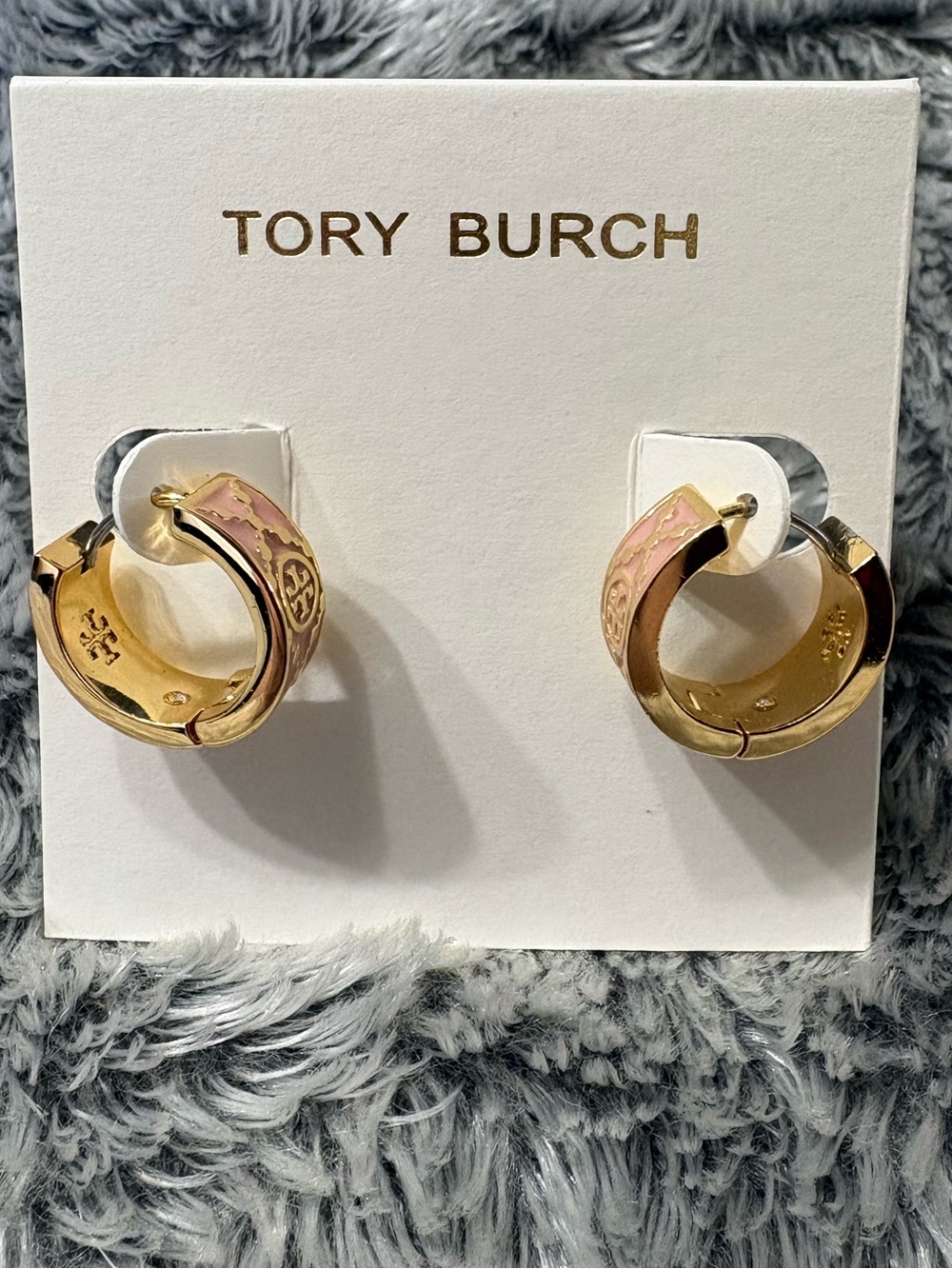Tory Burch Huggie Earrings